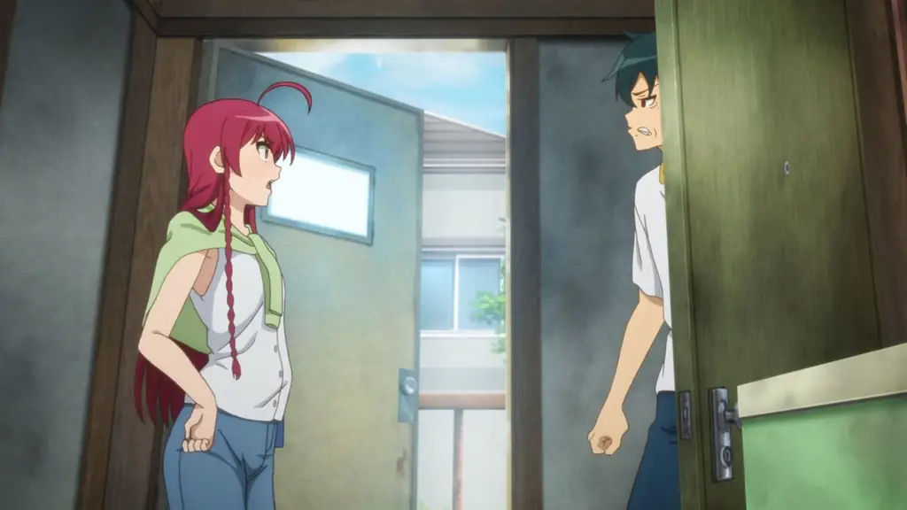Adegan Lucu Hataraku Maou-sama! Adegan komedi dari anime Hataraku Maou-sama!