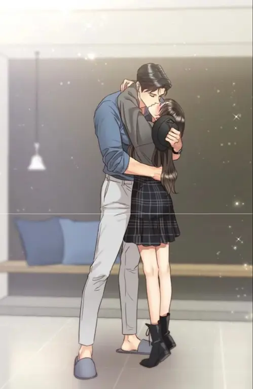 Wallpaper Pasangan Anime Lucu dan Romantis Gambar wallpaper pasangan anime yang lucu