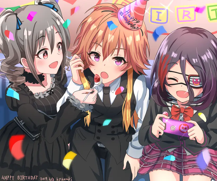Gambar Anime Ulang Tahun Resolusi Tinggi Gambar seni ulang tahun anime dengan resolusi tinggi