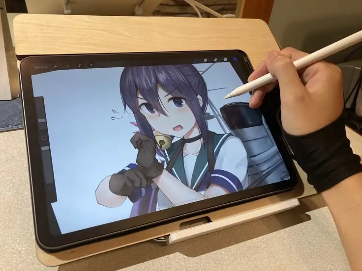 Kemudahan Menggambar Anime di Smartphone Gambar anime yang dibuat di iPad