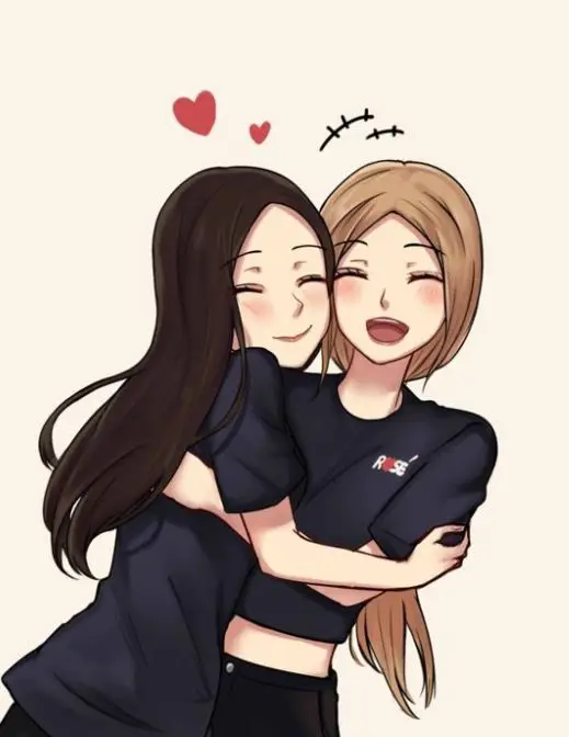 Pelukan Persahabatan yang Hangat Gambar anime laki-laki sahabat sedang berpelukan