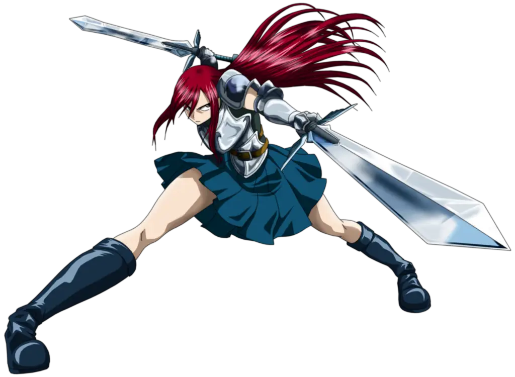 Kekuatan Persahabatan Gambar anime dua perempuan sahabat dengan pose yang kuat dan bertenaga