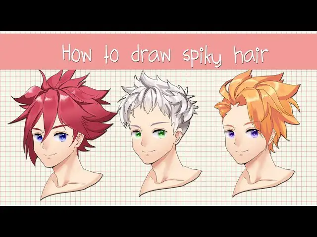 Anime laki-laki keren berambut runcing Gambar anime laki-laki keren dengan rambut runcing