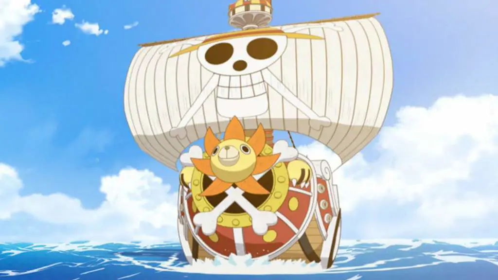 Thousand Sunny: Kapal Impian Bajak Laut Topi Jerami Gambar kapal Thousand Sunny yang gagah