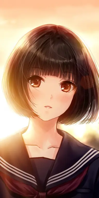 Aneka Gaya Rambut Pendek Anime Berbagai gaya rambut pendek anime