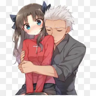 Pasangan anime dengan pose menggoda Gambar pasangan anime seksi